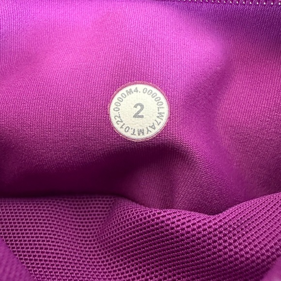Sold Lululemon Speed Up Short Long *4" fuchsia size 2 SOLD - Picture 4 of 4